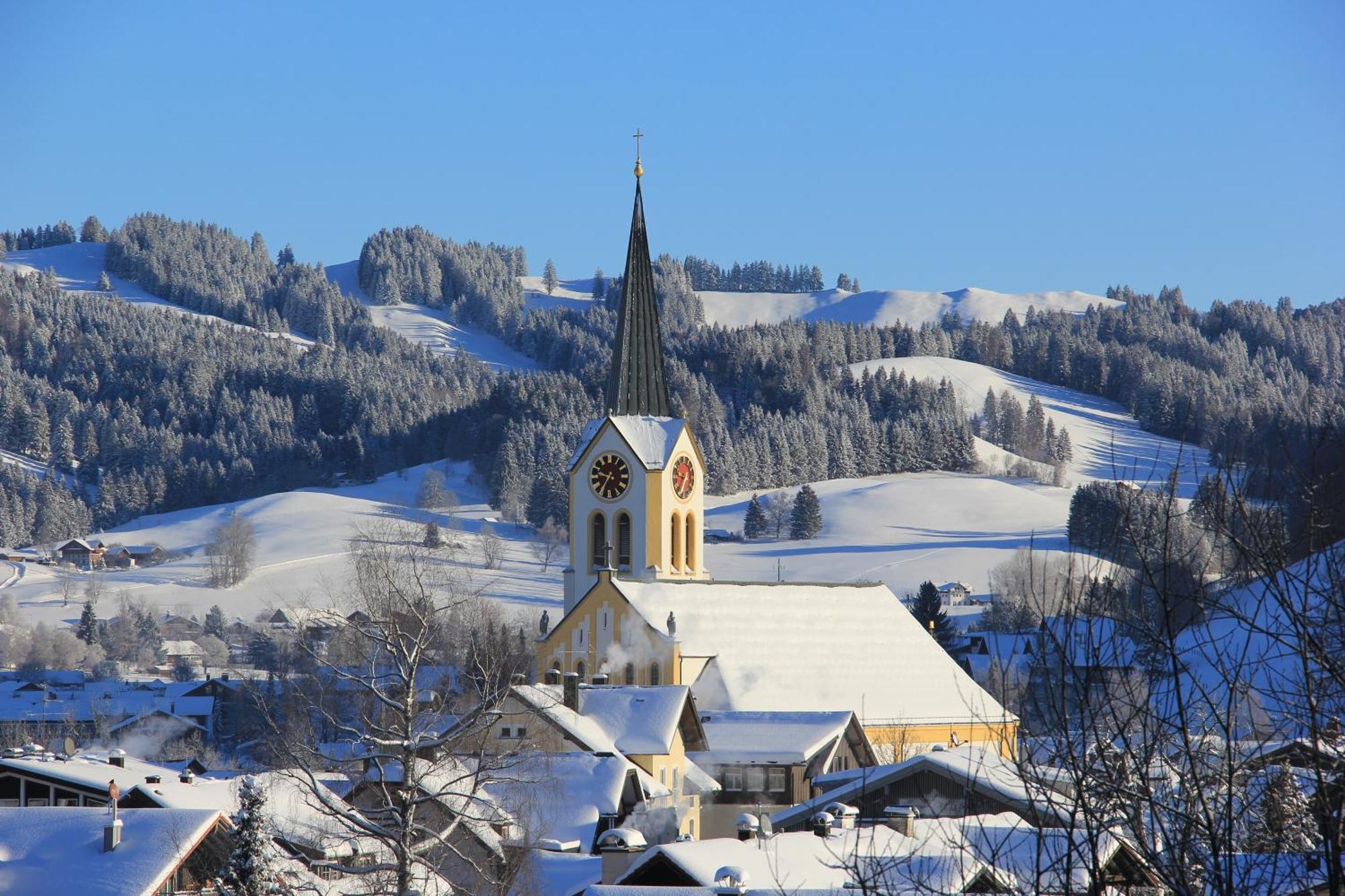 Heimatel - Ferienwohnungen Steibis Oberstaufen Exterior foto